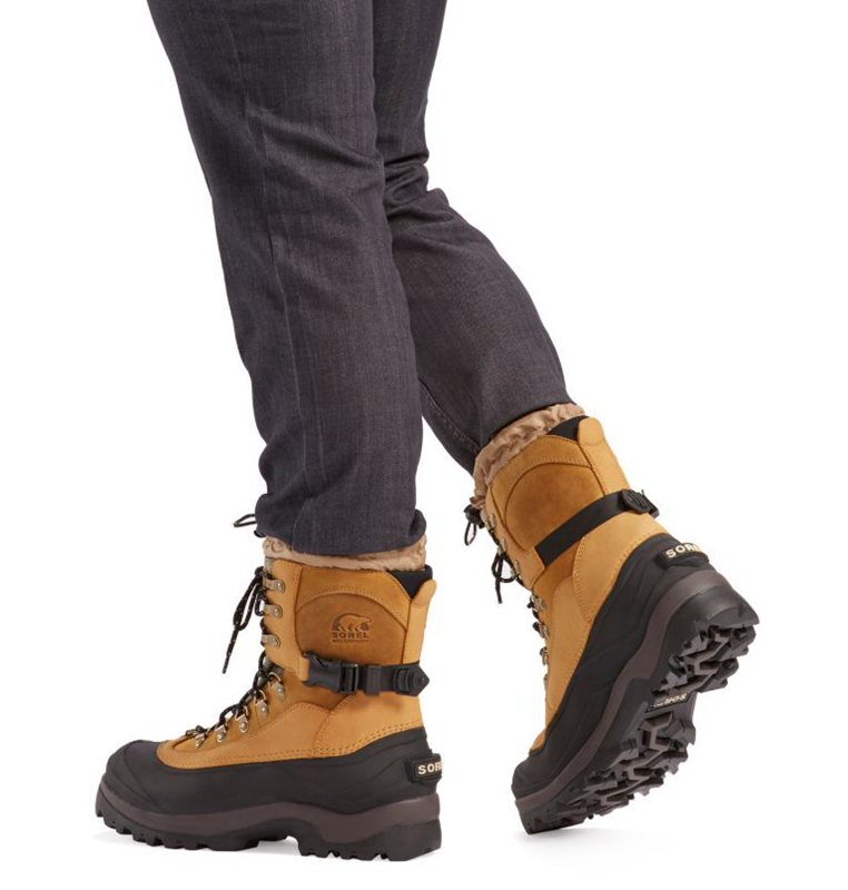 Botas Nieve Sorel Hombre - Conquest™ Marrones/Negras - 96718-KQOD